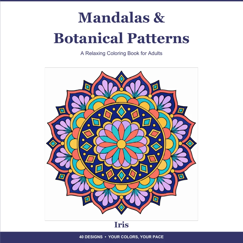 Mandalas & Botanical Patterns cover